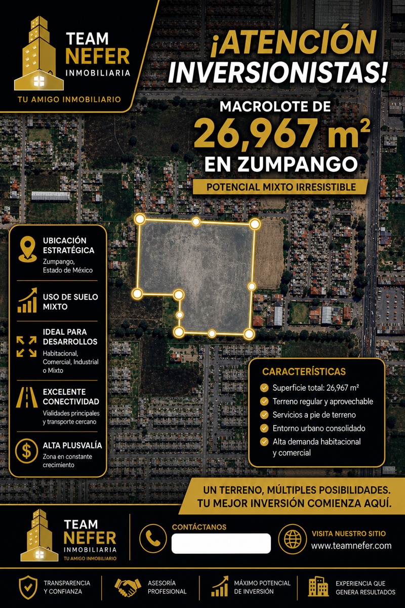 Terreno en venta en Primero de Mayo, Zumpango — foto 1 de 32