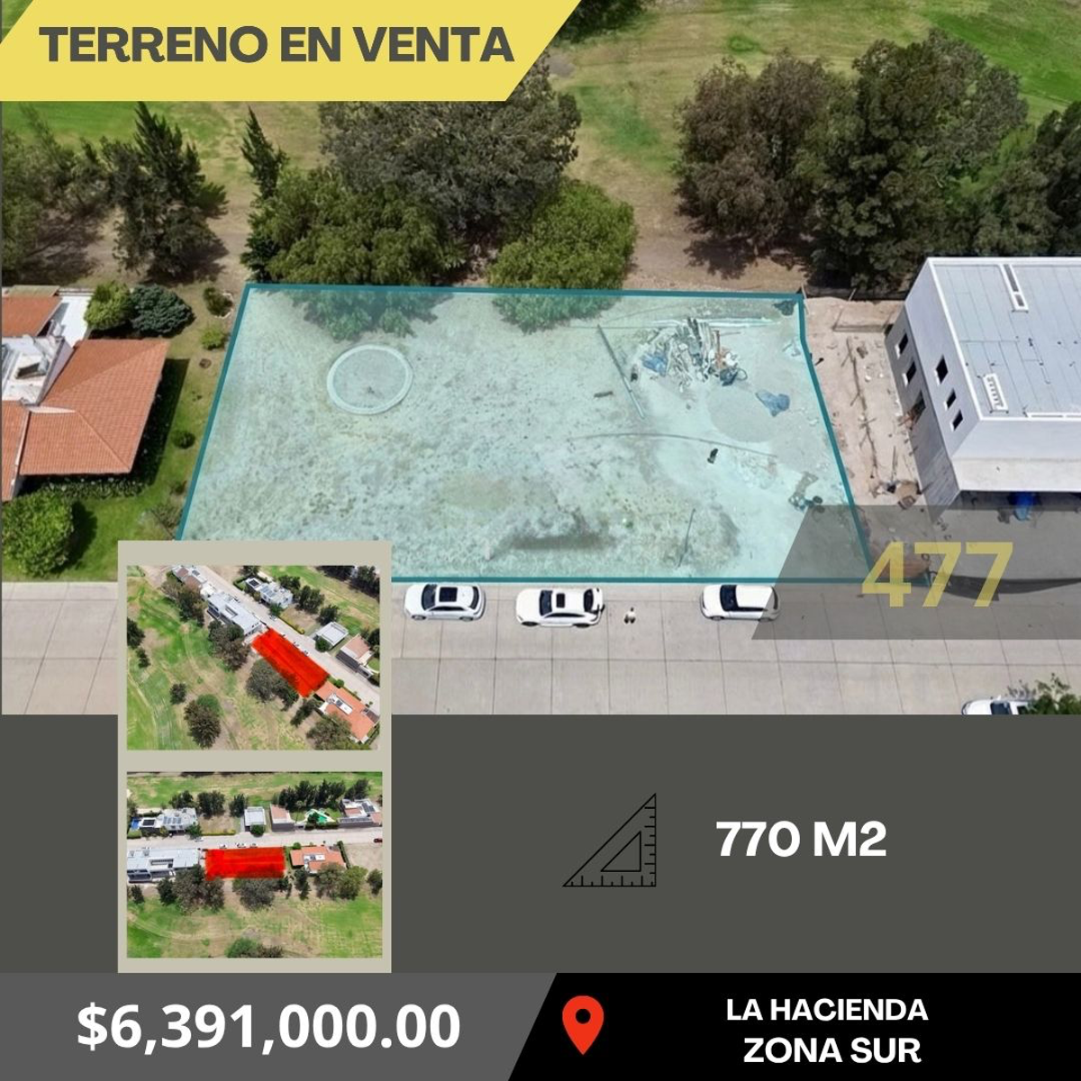 Terreno en venta en La Hacienda de León Residencial y Golf, León — foto 1 de 9