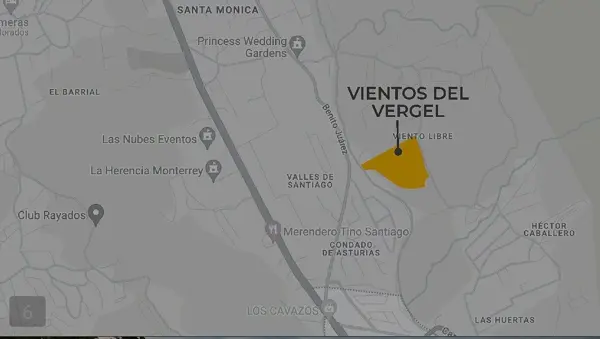 Terreno en venta en Manantial del Vergel, Santiago — foto 2 de 4