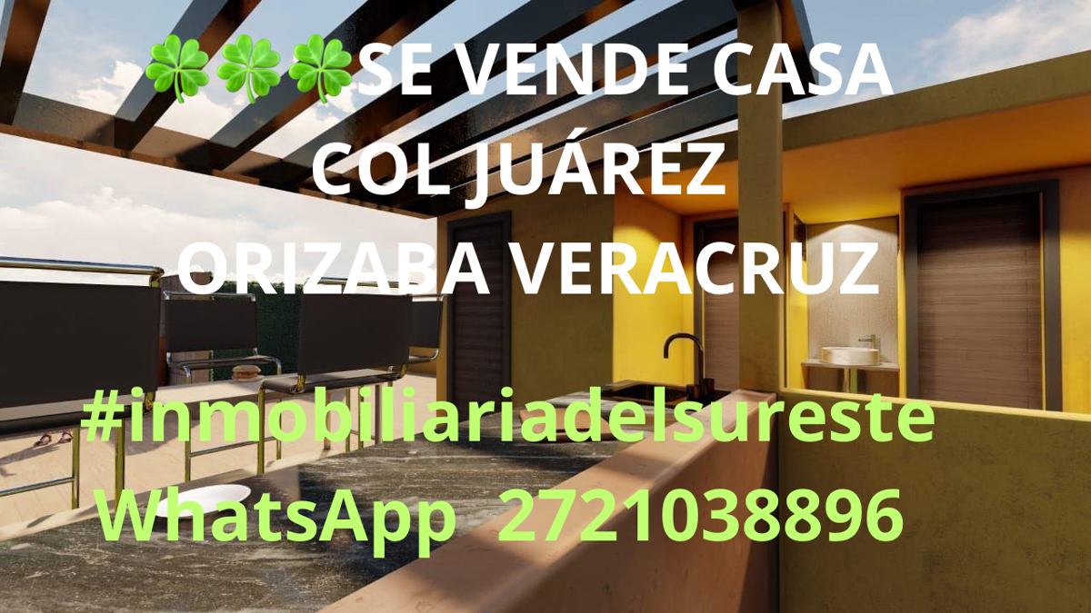 Casa en venta en Benito Juarez, Orizaba — foto 1 de 4
