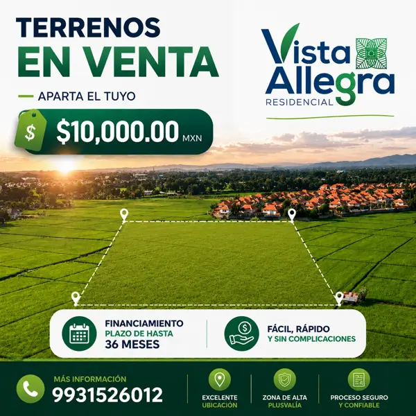 Terreno en venta en Anacleto Canabal 1ra. Sección, Centro — foto 2 de 4