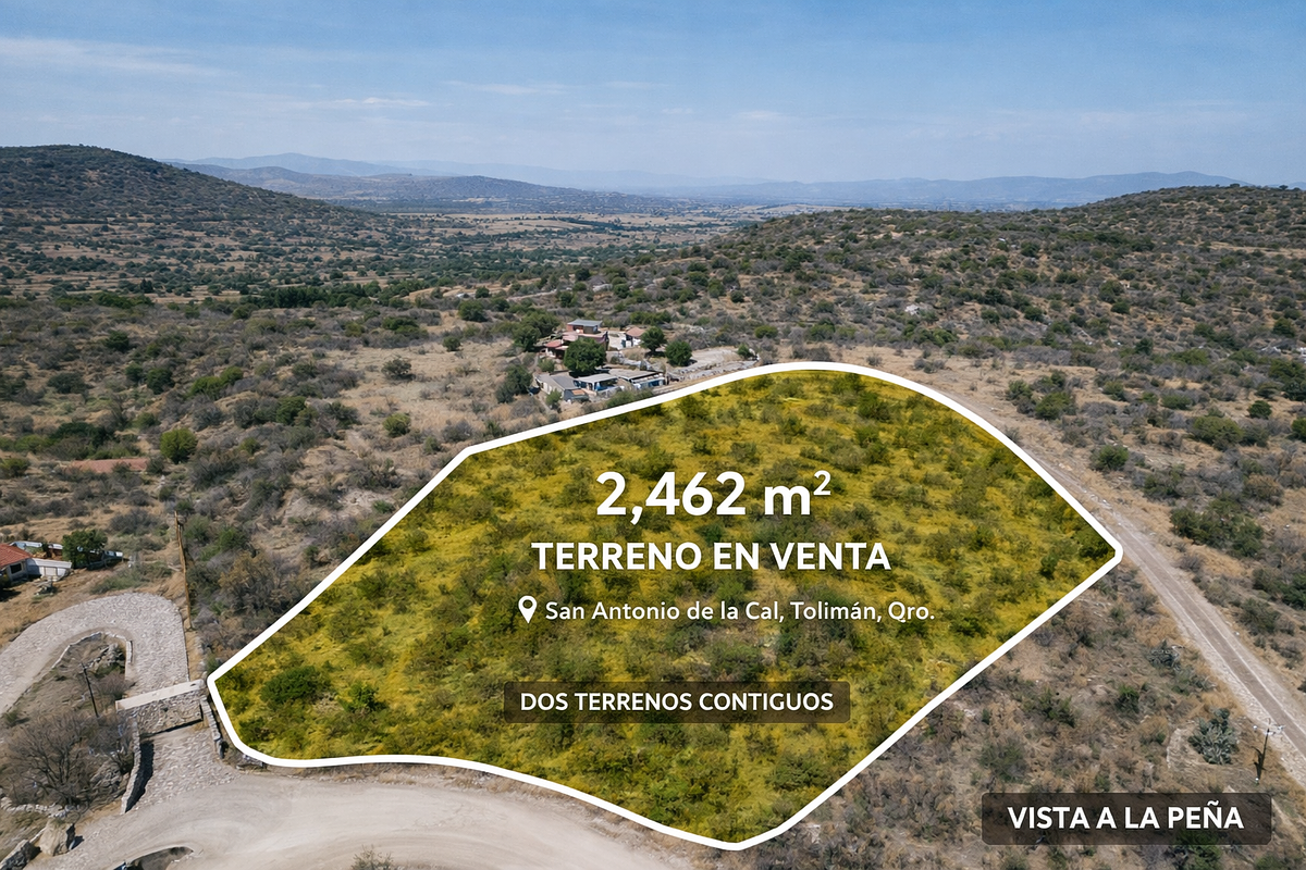 Terreno en venta en San Antonio de la Cal, Tolimán — foto 1 de 8