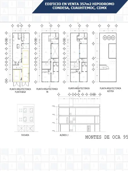 Edificio en venta en Hipódromo Condesa, Cuauhtémoc — foto 3 de 4