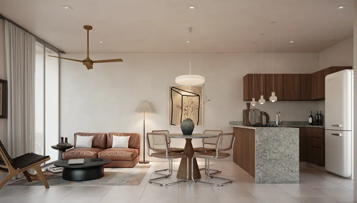 Departamento en venta en Villas La Hacienda, Mérida — foto 1 de 9