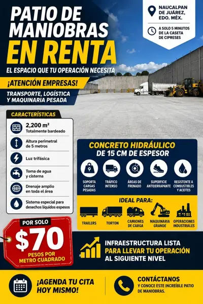 Terreno en renta en Cipreses (Las Julianas), Naucalpan de Juárez — foto 2 de 3