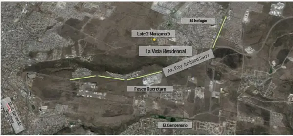 Terreno (macrolote) en Venta en la Vista Residencial Queretaro Rtv200805-ae