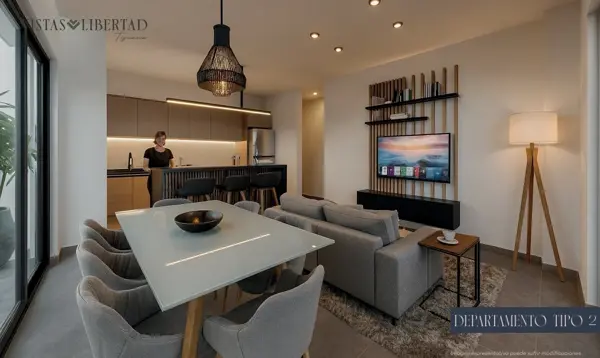 Departamento en venta en Libertad, Tijuana — foto 2 de 12