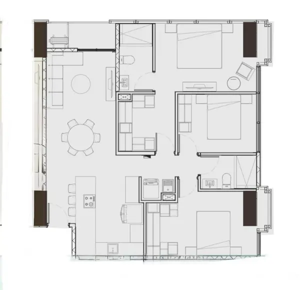 Departamento en venta en Chepevera, Monterrey — foto 2 de 5