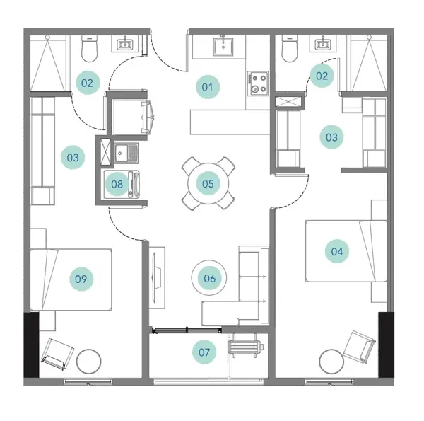 Departamentos en Venta en Chepevera