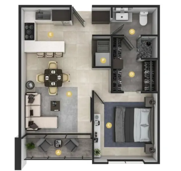 Departamento en venta en Residencial Dinastía, Monterrey — foto 2 de 6