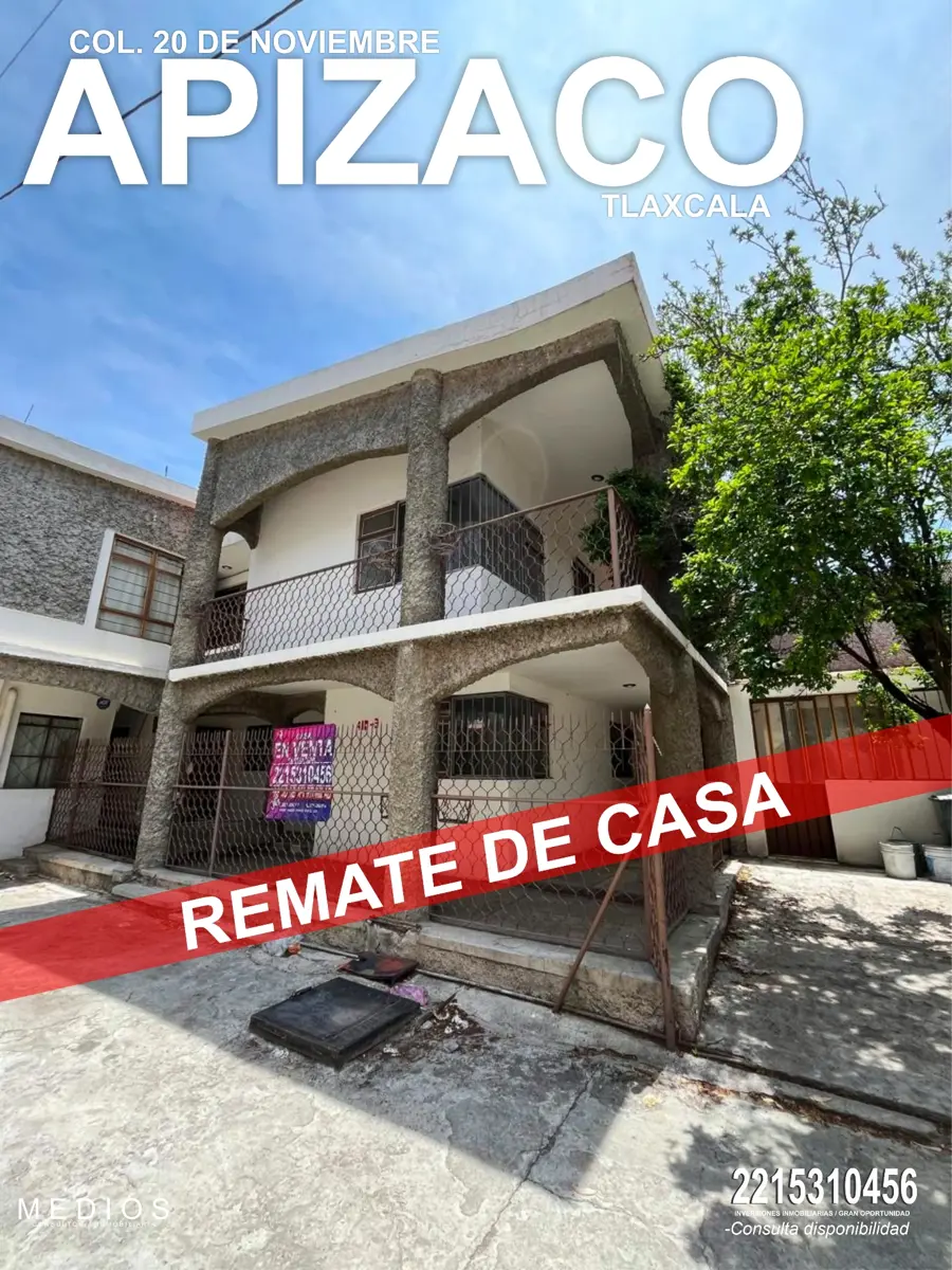 Casa en venta en Centro, Apizaco — foto 1 de 16