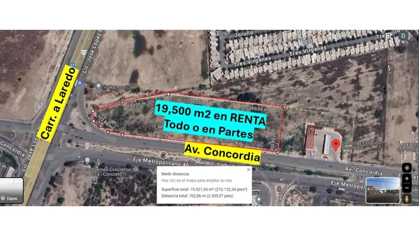 Terrenos en Renta en Sin Colonia