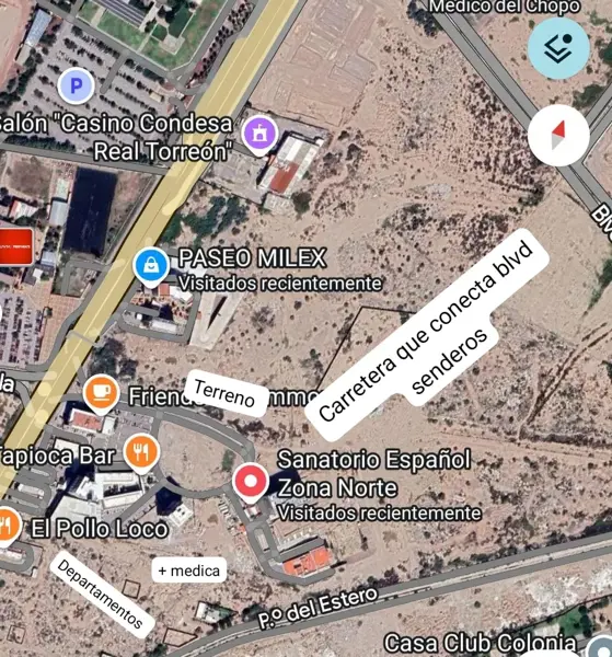 Terreno en renta en La Union, Torreón — foto 2 de 2