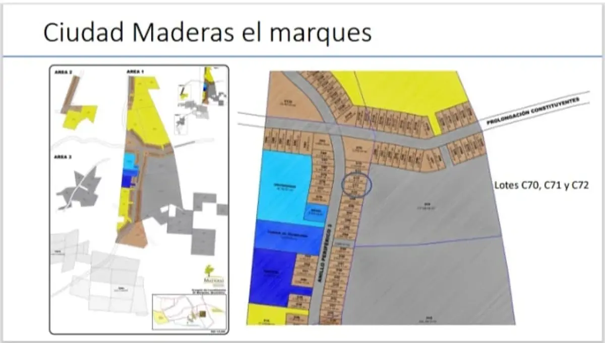 Terreno en venta en Ciudad Maderas, El Marqués — foto 1 de 7