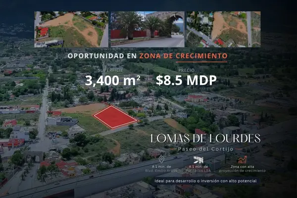 Terreno en venta en Lomas de Lourdes, Saltillo — foto 2 de 10