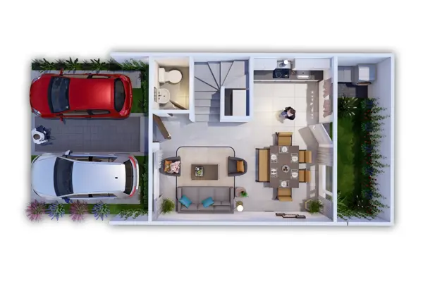 Casa en venta en San Luis Mextepec, Zinacantepec — foto 3 de 4