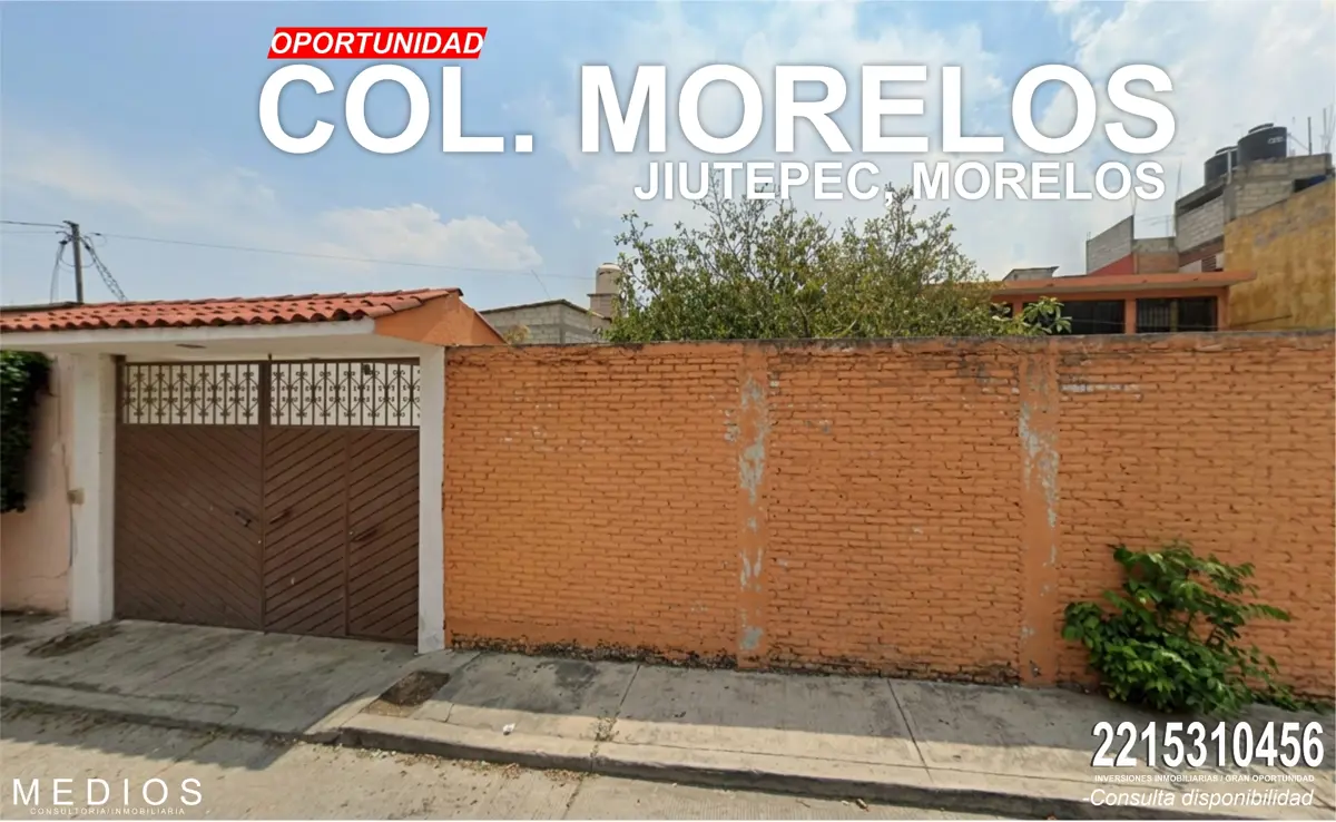Casa en venta en Morelos, Jiutepec — foto 1 de 15