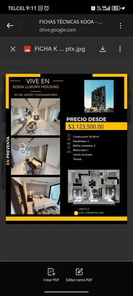Departamento en venta en San Bernardino Tlaxcalancingo, San Andrés Cholula — foto 2 de 3