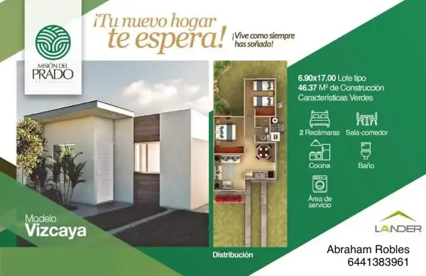 Casa en venta en Misión del Prado, Cajeme, Sonora