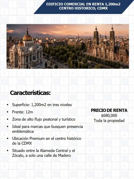Edificio en renta en Centro (Área 1), Cuauhtémoc — foto 2 de 2