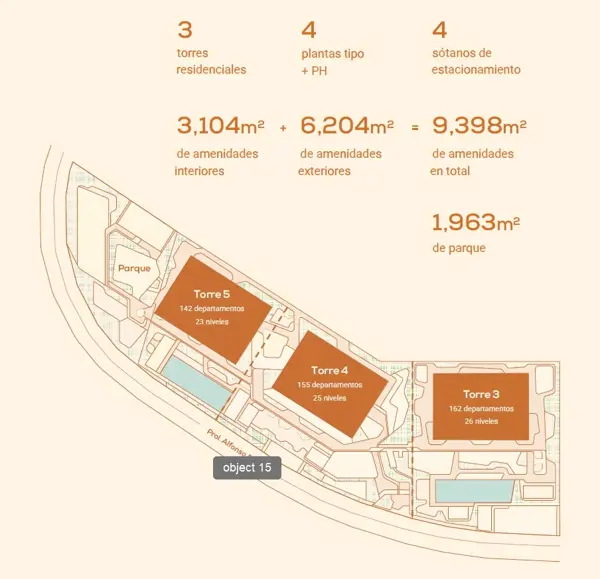 Departamentos en Venta en Valle Poniente