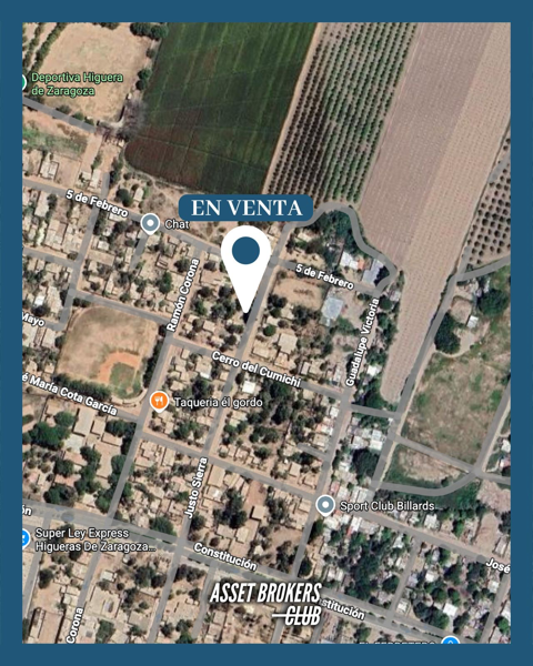 Terreno en venta en Higueras de Zaragoza Centro, Ahome — foto 3 de 4