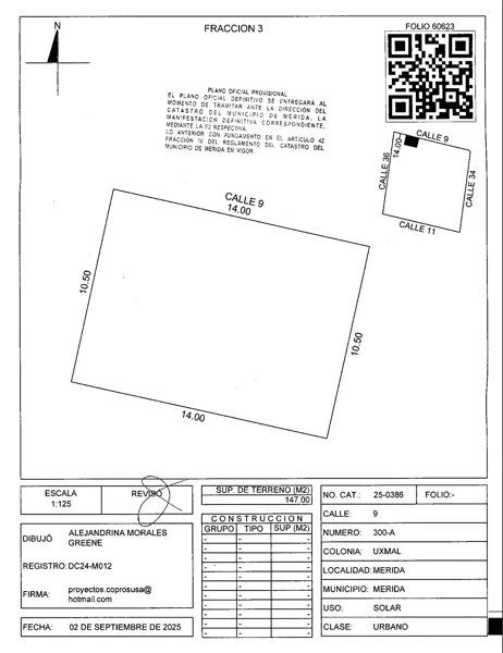 Terreno en venta en San Pedro Uxmal, Mérida — foto 3 de 14