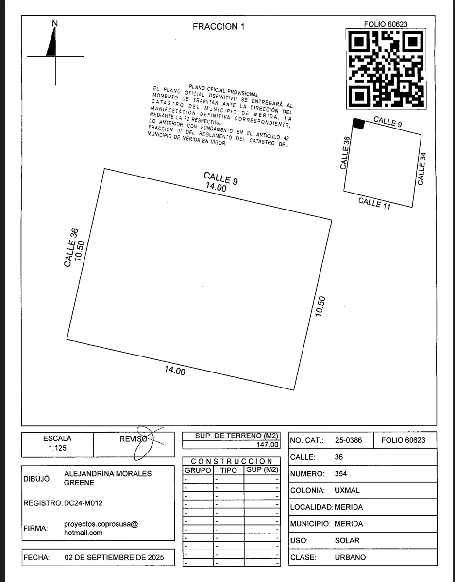 Terreno en venta en San Pedro Uxmal, Mérida — foto 1 de 14