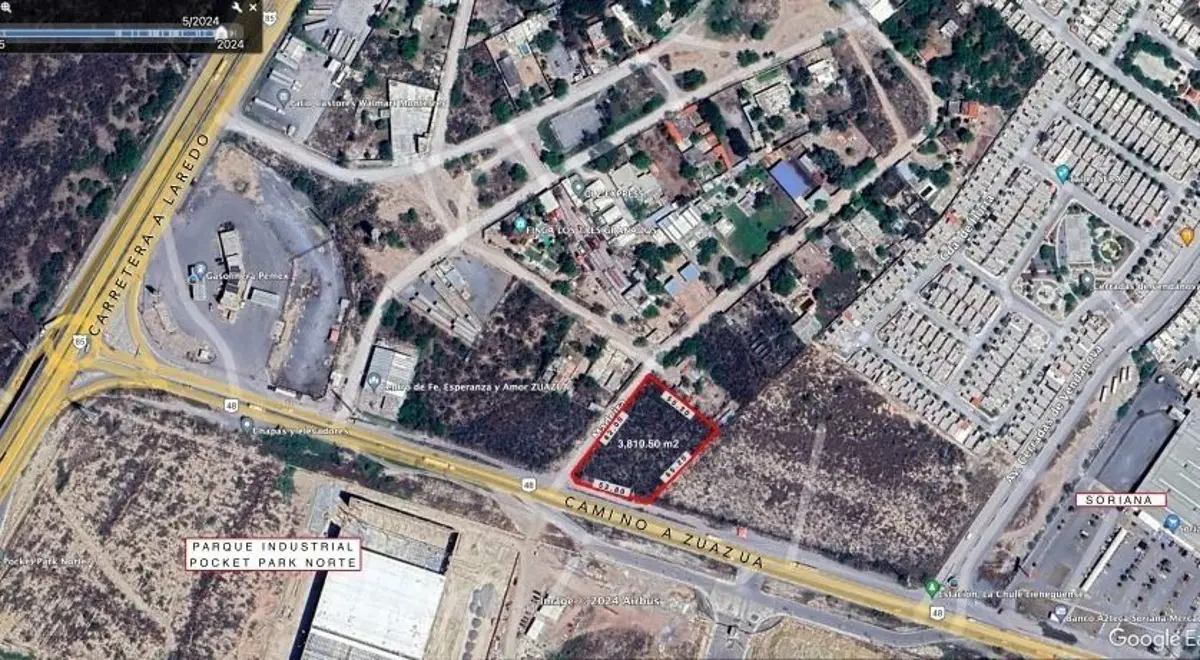 Terreno en venta en Valle de Zuazua, Ciénega de Flores — foto 1 de 4
