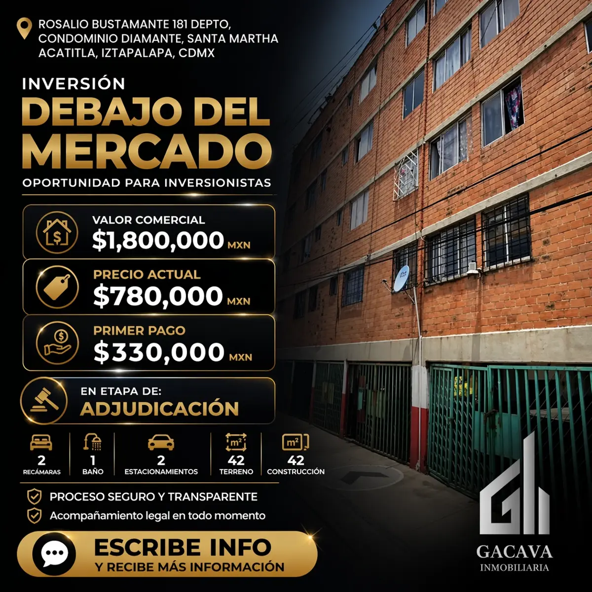 Departamento en venta en Santa Martha Acatitla, Iztapalapa — foto 1 de 10