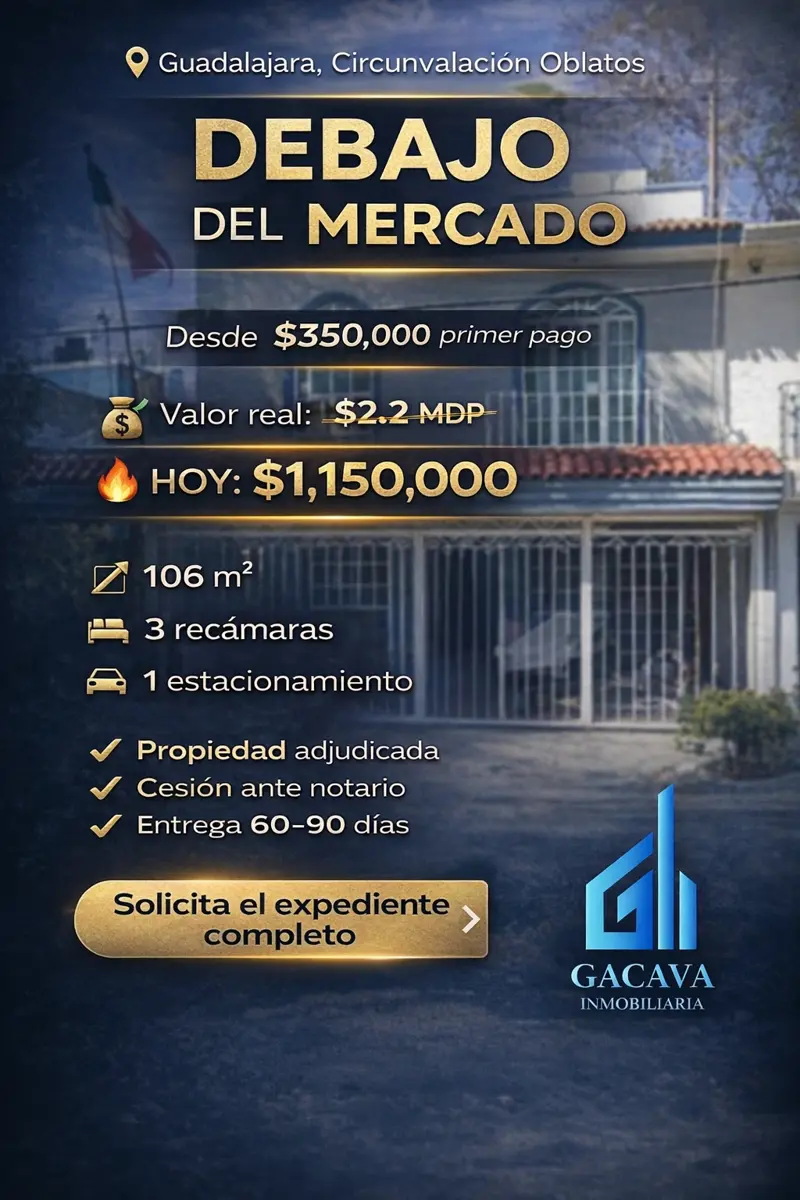 Casa en venta en Circunvalacion Oblatos, Guadalajara — foto 1 de 8