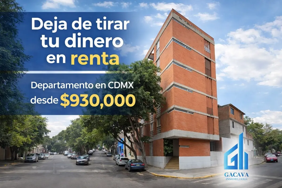 Departamento en venta en Observatorio, Miguel Hidalgo — foto 1 de 7