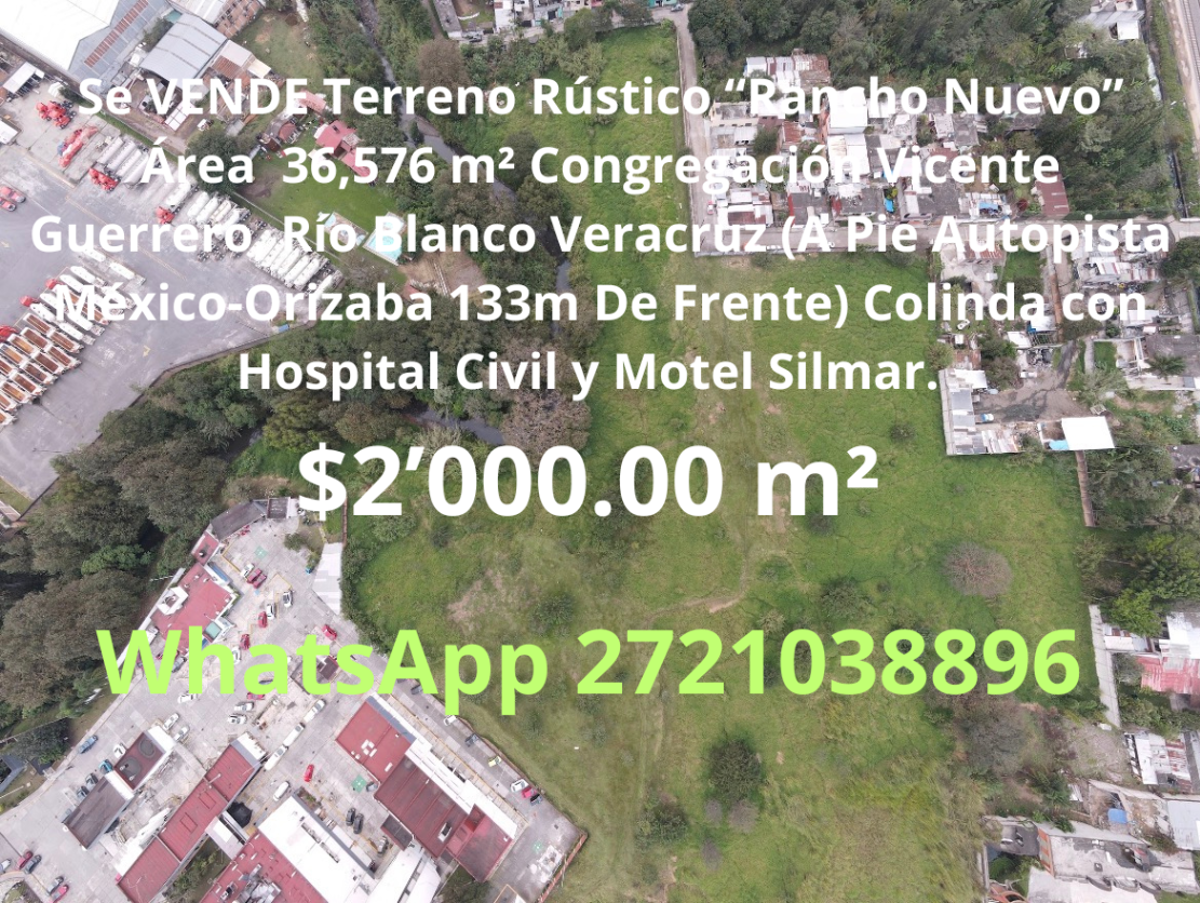 Terreno en venta en Reforma, Río Blanco — foto 1 de 15