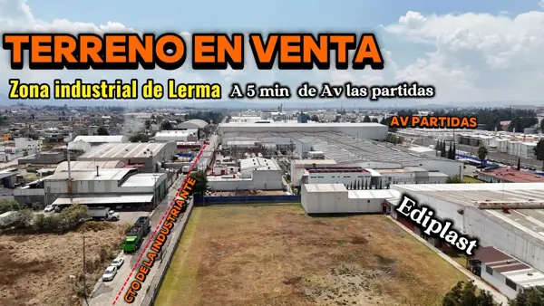 Terreno en venta en Parque industrial Lerma, Lerma — foto 3 de 7