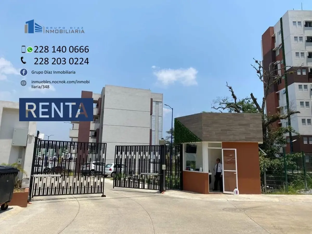 Departamento en renta en Valle Real, Xalapa — foto 1 de 16