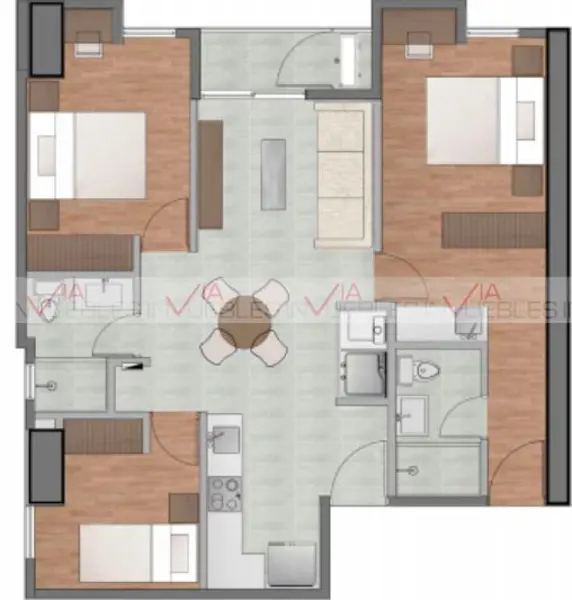 Departamento en venta en Monterrey Centro, Monterrey — foto 3 de 18