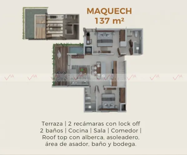 Departamento en venta en Isla de Holbox, Lázaro Cárdenas — foto 2 de 10