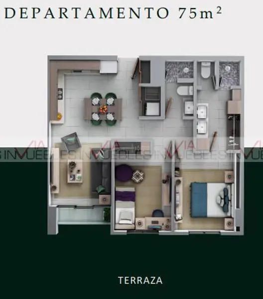 Departamento en venta en Jardines de Anáhuac, San Nicolás de los Garza — foto 2 de 10