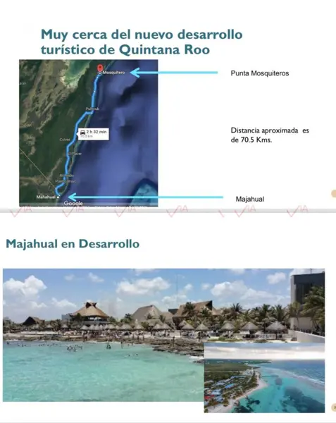 Terreno en venta en Mahahual, Othón P. Blanco — foto 3 de 9