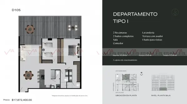 Departamento en venta en Zona San Agustín, San Pedro Garza García — foto 3 de 10
