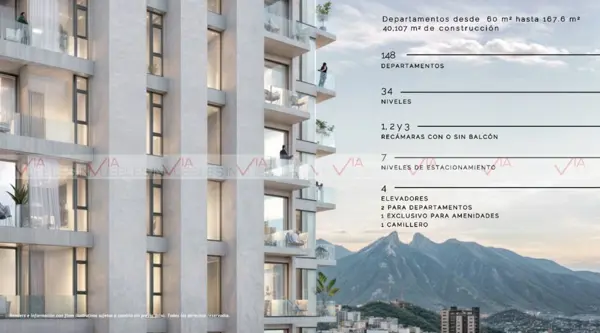 Departamento en venta en Zona Valle Oriente Norte, San Pedro Garza García — foto 2 de 12