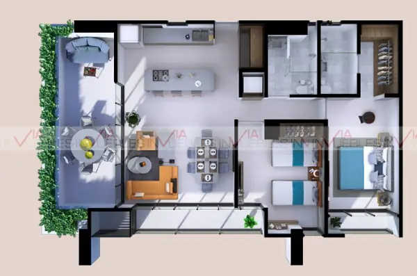 Departamento en venta en 5 de Mayo, Monterrey — foto 2 de 15