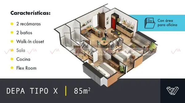 Departamento en venta en Monterrey Centro, Monterrey — foto 3 de 11