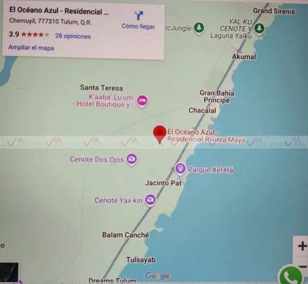 Terreno en venta en Ciudad Chemuyil, Tulum — foto 2 de 8