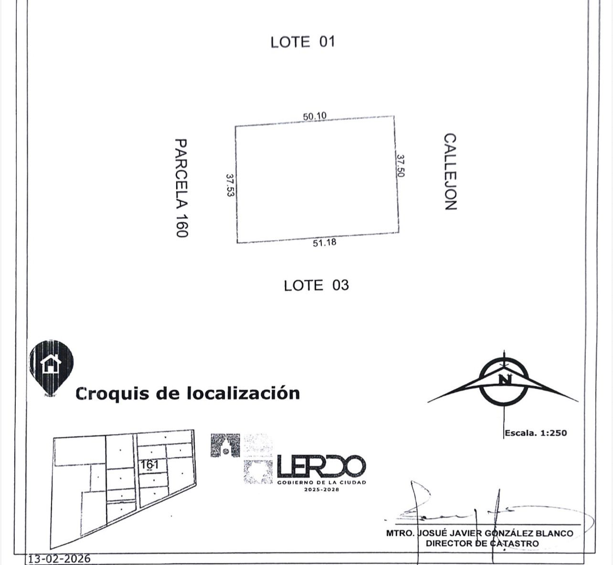 Terreno en venta en Ciudad Juárez, Lerdo