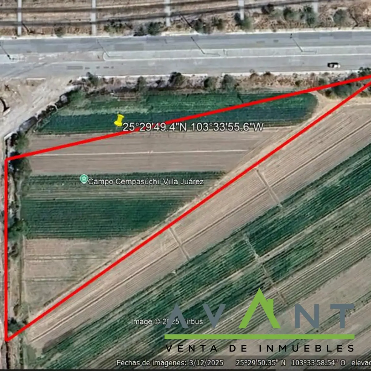 Terreno en venta en Ciudad Juárez, Lerdo