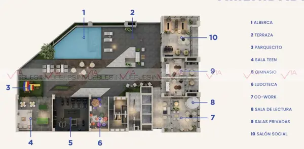 Departamento en venta en Monterrey Centro, Monterrey — foto 2 de 11