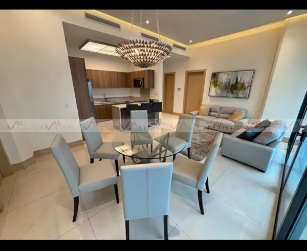 Departamento en renta en Del Valle Oriente, San Pedro Garza García — foto 3 de 9