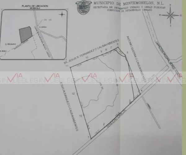 Terreno en venta en El Toro, Montemorelos — foto 2 de 8