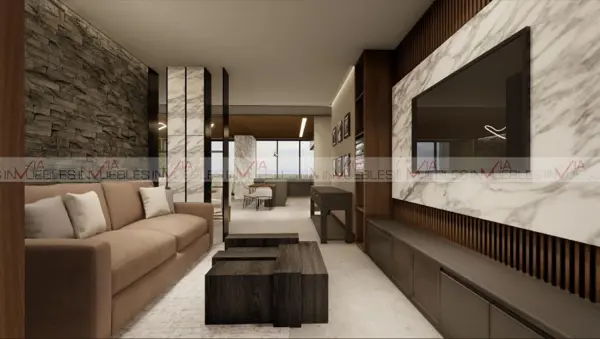 Departamento en venta en Del Paseo Residencial, Monterrey — foto 3 de 13